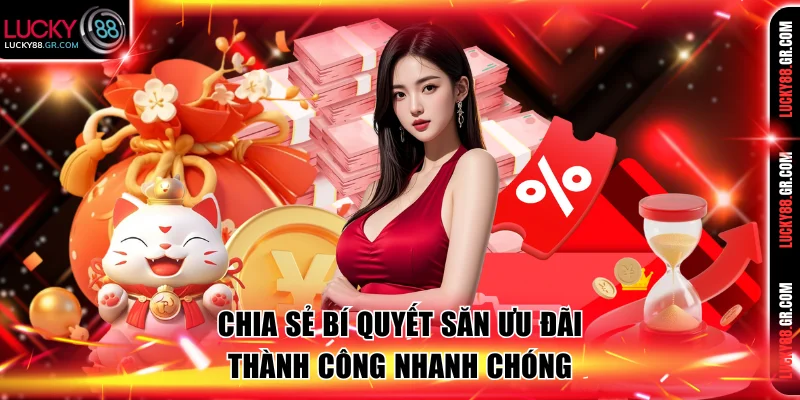 Chia sẻ bí quyết săn ưu đãi thành công nhanh chóng