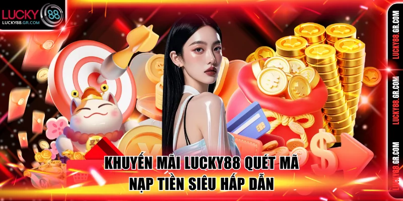 Khuyến mãi Lucky88 quét mã nạp tiền siêu hấp dẫn